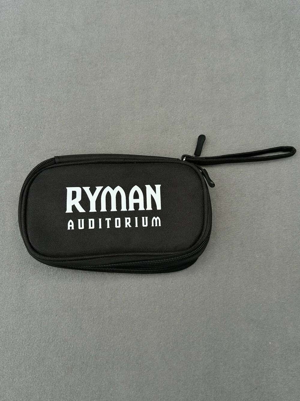 Ryman Auditorium Black Travel Organizer Tech Pouch